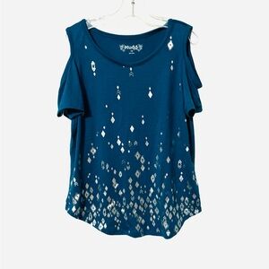 Mudd Girls Size 10 Short Sleeve Shirt